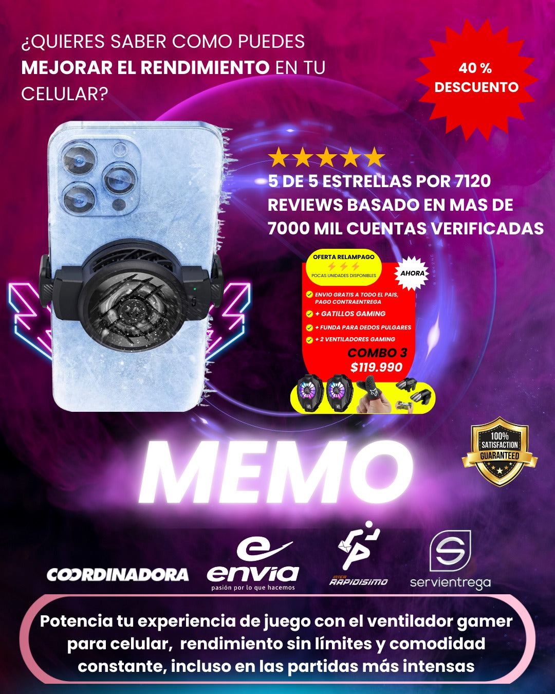 refigerante para celular
